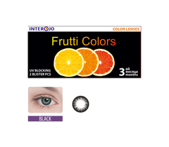 Frutti Colors Glamorous, Диоптрий: -1.25, Цвет: Black - degaoptical.kz